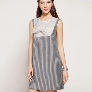 Grey mini dress H line